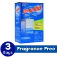 DampRid Hanging Moisture Absorber Mold Inhibitor Fragrance Free, 3 Count