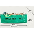 BAGSTER 3CUYD Dumpster in a Bag holds up to 3,300 lb, Green