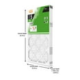 HDX MERV 8 FPR 5 Pleated Furnace Air Filter, Standard, 16"x 25" x 1", 3-Pack