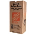 Heavy-Duty 30 Gal. Paper Lawn and Leaf Bags - 20 Count