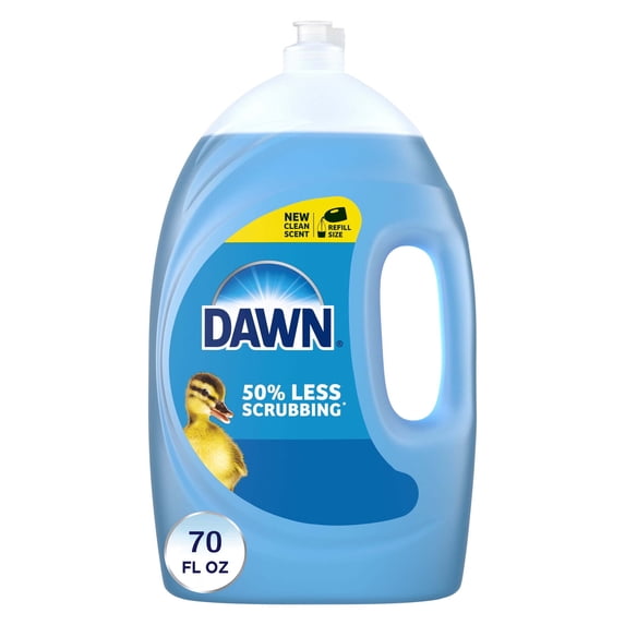 Dawn Ultra Dish Soap Liquid, Dishwashing Liquid, Grease Removal, Original, 70oz